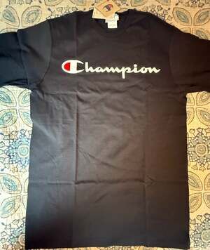 Champion Heritage Script Logo Men's Heavyweight Cotton T-Shirt